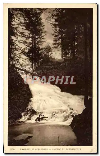 Ansichtskarte AK Environs De Gerardmer Cascade De Retournemer