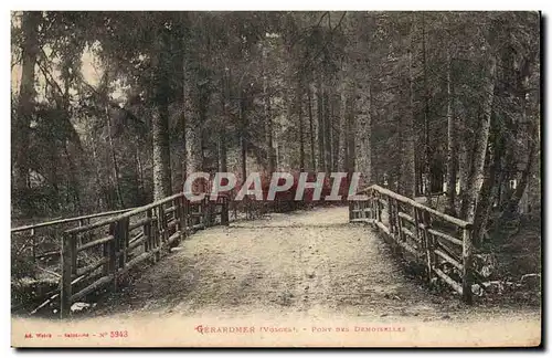 Cartes postales Gerardmer Pont des demoiselles