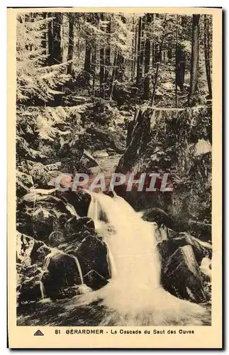 Ansichtskarte AK Gerardmer La Cascade Du Saut Des Cuves