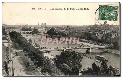 Cartes postales Paris Panorama De La Seine