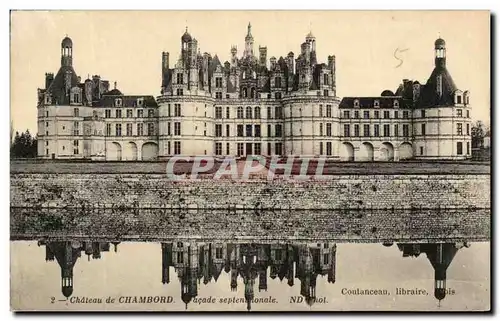 Ansichtskarte AK Chambord Le Chateau septentrionale