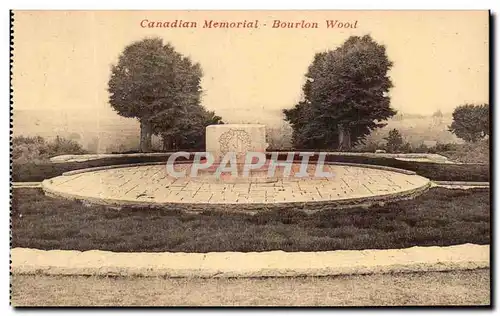 Ansichtskarte AK Canadian Memorial Bourlon Wood Militaria