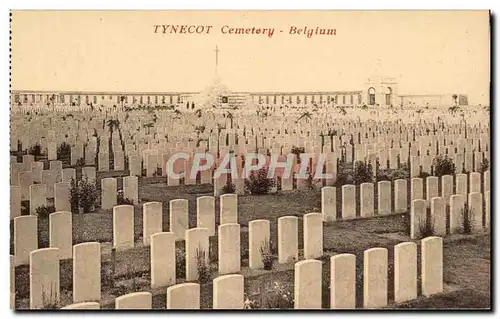 Cartes postales Tynecot Cemetery Belgium Militaria