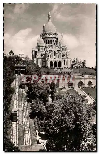 Cartes postales moderne Paris Et Ses Merveilles Basilique du Sacre Coeur Montmartre