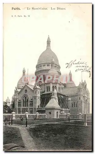 Ansichtskarte AK Paris Le Sacre Coeur Les Domes Montmartre