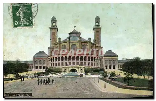 Cartes postales Paris Le Trocadero