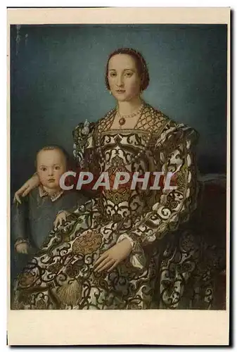 Ansichtskarte AK Eleonora di Toledo Bronzino Galleria Uffizi Firenze