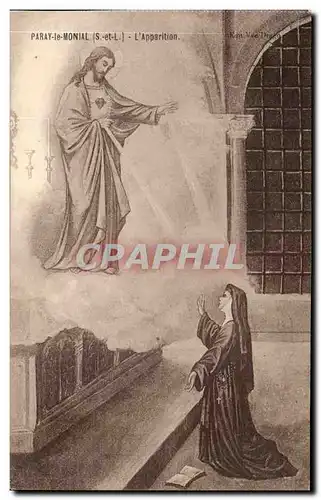 Cartes postales Paray le Monial L&#39Apparition
