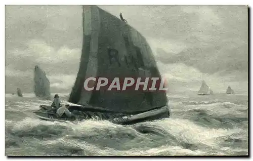 Cartes postales Bateau Peche