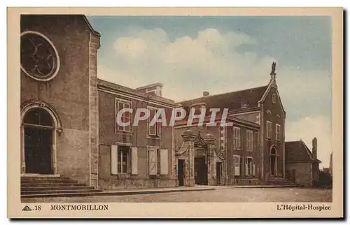 Cartes postales Montmorillon L&#39hopital Hospice