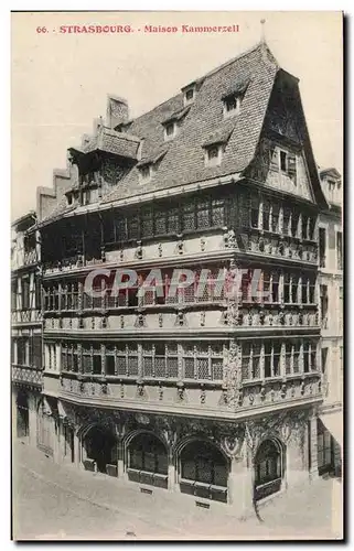 Cartes postales Strasbourg Maison Kammerzell