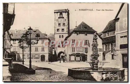 Cartes postales Ribeauville Tour des Bouchers