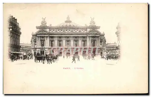 Cartes postales Paris L&#39Opera