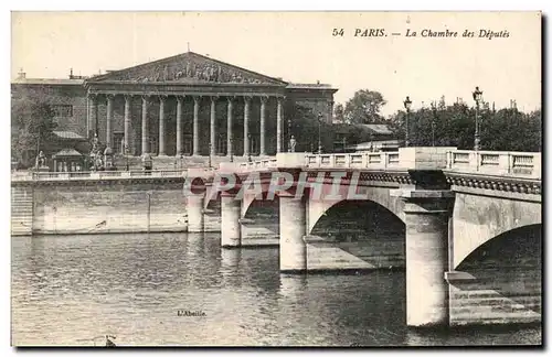 Cartes postales Paris La Chambre des Deputes