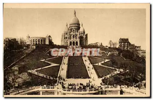 Cartes postales moderne Paris En Flanant Vue generale du Sacre Coeur Montmartre