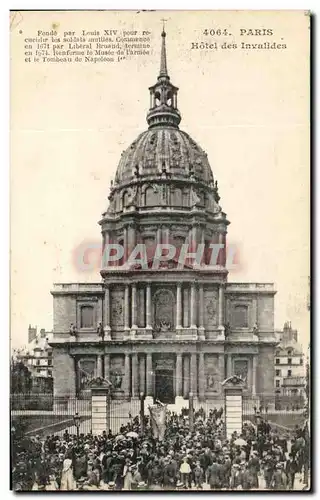 Cartes postales Paris Hotel des Invalides