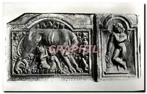 Cartes postales Wailfahrtsor Maria Saal Relief Aus Virunum Darstellend Wolfin Romus et Remus