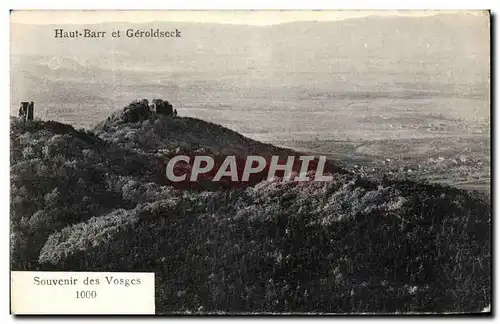 Cartes postales Haut Barr Et Geroldseck Vosges