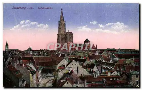 Cartes postales Strasbourg i Els Totalansicht