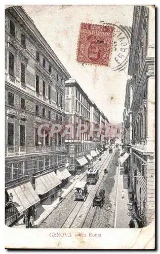 Cartes postales Genova Roma