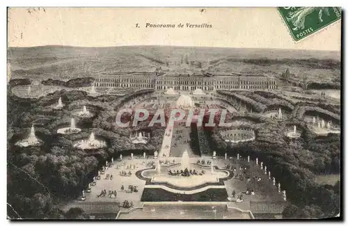 Cartes postales Panorama de Versailles