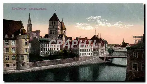 Cartes postales Strasburg Thomasstaden