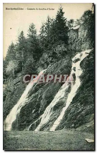 Cartes postales Rochetaillee Cascade du Gouffre d'enfer