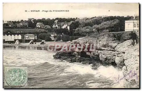 Ansichtskarte AK Royan Plage du Pigeonnier