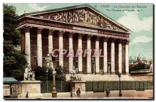 Cartes postales Paris La Chambre des Deputes