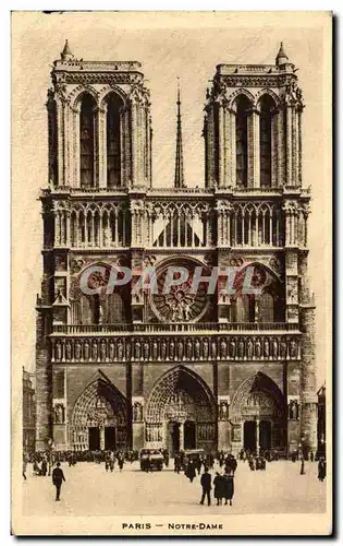 Cartes postales Paris Notre Dame