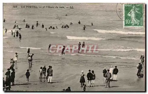 Cartes postales Le Portel A I&#39Heure du bain