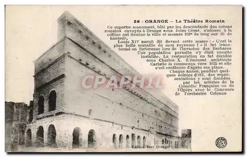 Cartes postales Orange Le Theatre Romain