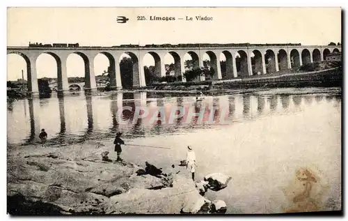 Cartes postales Limoges Le Viaduc Pecheur