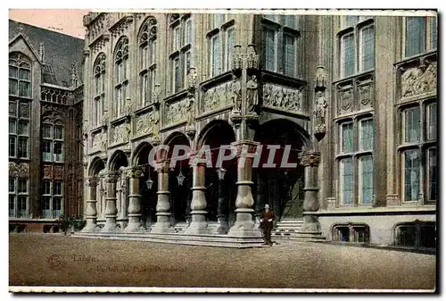 Cartes postales Liege Le portail du palais provincial