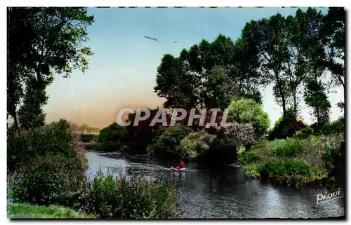 Cartes postales Environs de Besancon Les Bains Les Bords du Doubs a Chalazeule