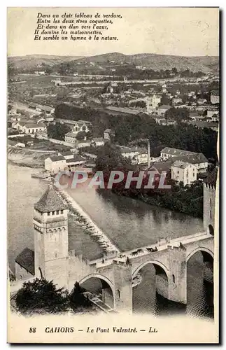 Cartes postales Cahors Le Pont Valentre