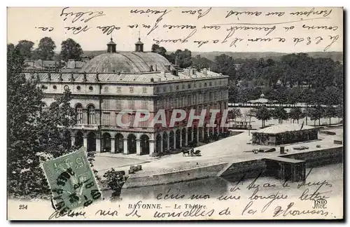 Cartes postales Bayonne Le Theatre