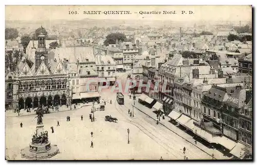 Cartes postales Saint Quentin Quartier Nord