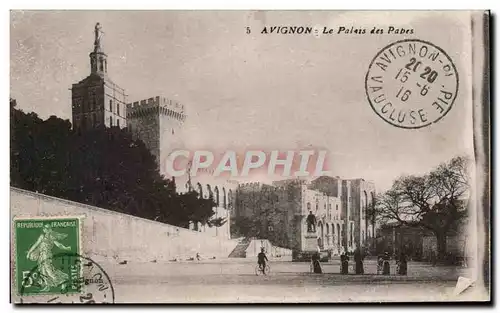 Cartes postales Avignon Le Palais des Pabes