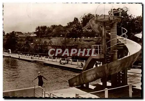 Cartes postales moderne Meknes La Piscine Le Toboggan Maroc