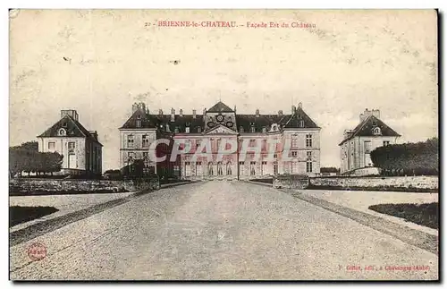 Cartes postales Brienne Le Chateau Facade Est Du Chateau