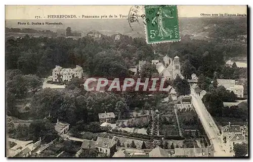 Ansichtskarte AK Pierrefonds Panorama Pris De La Tour Du gue