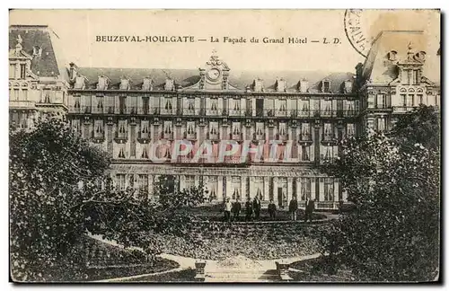 Cartes postales Beuzeval Houlgate La Facade Du Grand Hotel