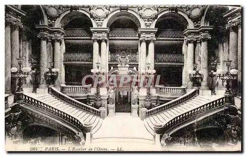 Cartes postales Paris L&#39Escalier De l&#39Opera