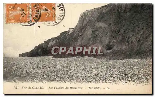 Cartes postales Env de Calais Les Falaises du Blanc Nez