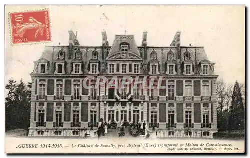 Cartes postales Guerre Le Chateau de Souvilly pres Breteuil Maison de convalescence