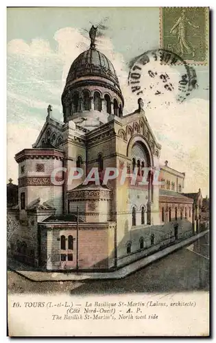 Cartes postales Tours La Basilique St Martin