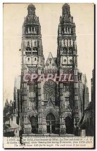 Cartes postales Tours La Basilique St Martin