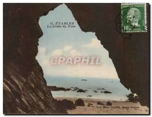 Cartes postales Etapbes La Grotte du Four