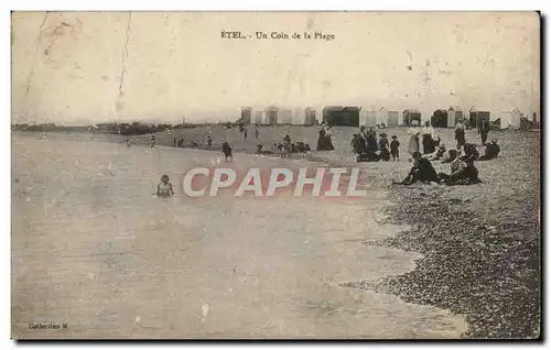 Cartes postales Etel Un Coin de la Plage